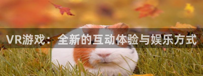 优贝娱乐2首页登录：VR游戏：全新的互动体验与娱乐方式